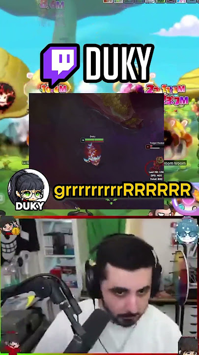 Demon Slayer training be like 😭 #maplestory #duky #shorts