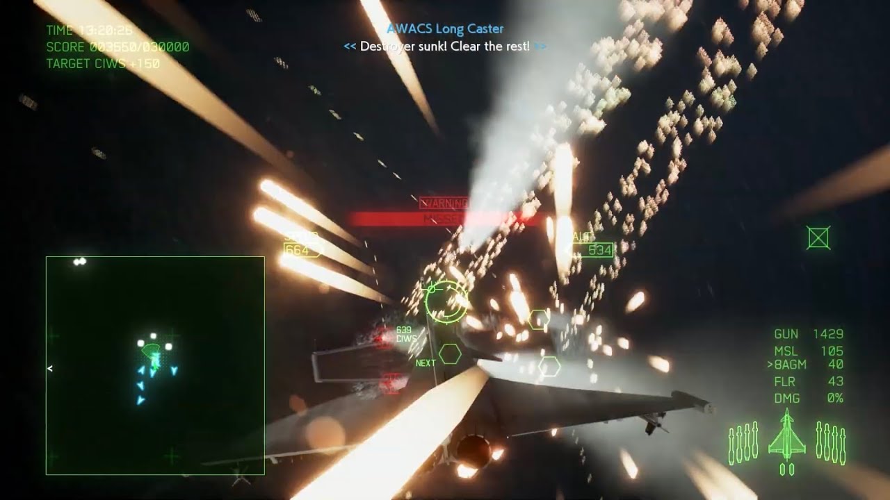 Ace Combat 7: Realistic Skies Fancy Flares - YouTube