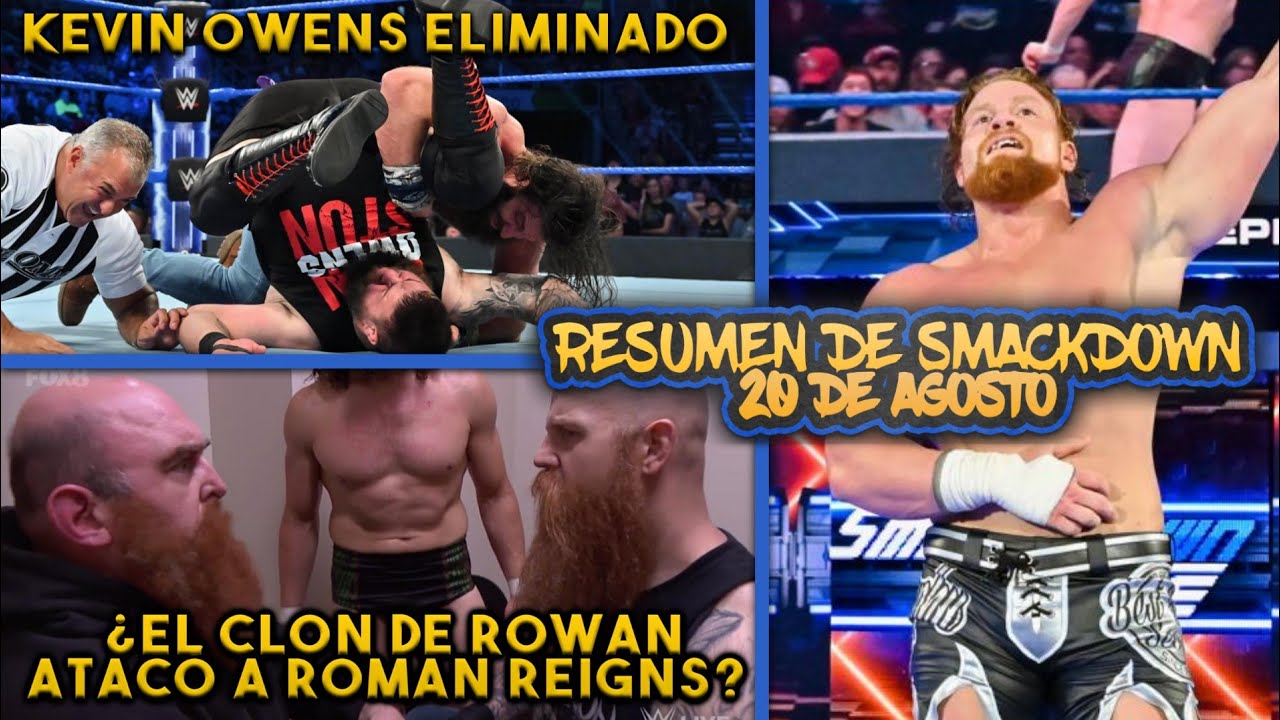 ¿El Doble de Rowan es Quien Ataco a Roman Reigns?/Buddy Murphy derrotó ...