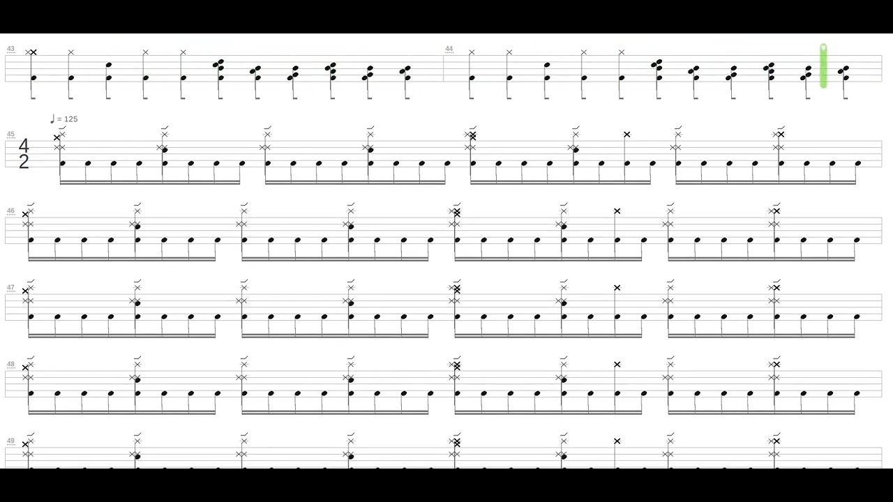 Repined Bastard Nation + Satyricon + Drum only + Drum tab - YouTube