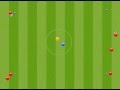 Central Midfield play under pressure and 1 v 1