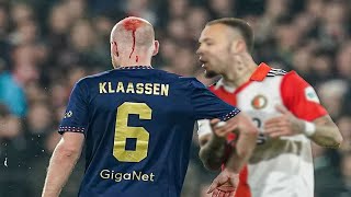 Klassen Head Injury on Feyenoord - Ajax Klassieker