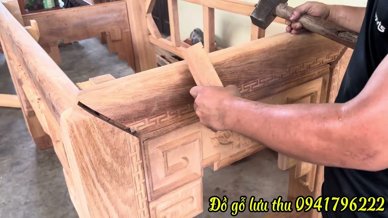 Cách lắp đặt án gian thờ truyện sen lối mộng thắt