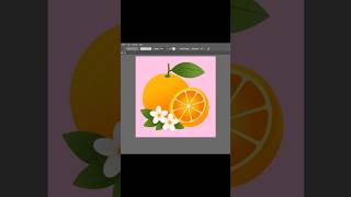 Flowers 🍊🌸 #adobeillustrator #digitalart #vectorart #vector  #graintexture #orangeillustration