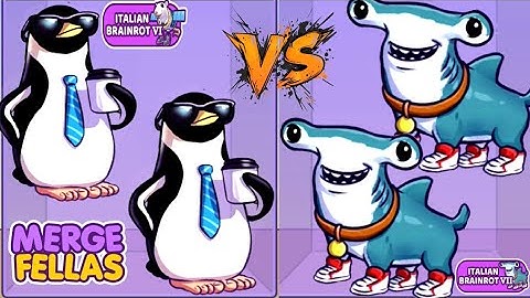 BRAINROT: MERGE FELLAS BOSS Compilation |Suika Game Gameplay Walkthrough-Reaching Max Level 2x BOSS