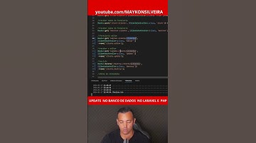 UPDATE  NO BANCO DE DADOS  NO LARAVEL E  PHP #laravel #php #html  #nodejs #codeigniter #javascript