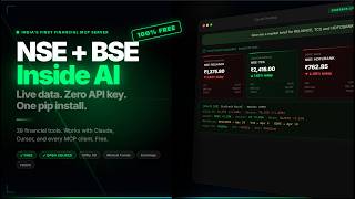 I replaced Bloomberg Terminal with Claude AI — Free Indian Stock Market Tool (NSE/BSE) screenshot 2