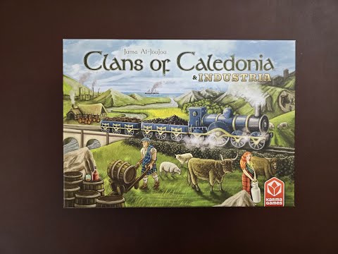Clans of Caledonia + Industrial Unboxing by MyboardGames.net
