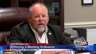 Marshall County sheriff talks about enforcing mandatory mask orders