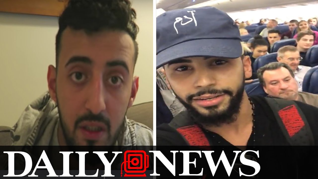 newspaper mockup Delta Claims Youtube Stars Adam Saleh and Slim Alabher 'Sought To Disrupt The Cabin'