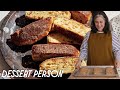 Claire Saffitz Makes Aunt Rose's Mondel Bread | Dessert Person