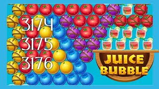 Shoot bubble fruit splash, level 3174,3175,3176