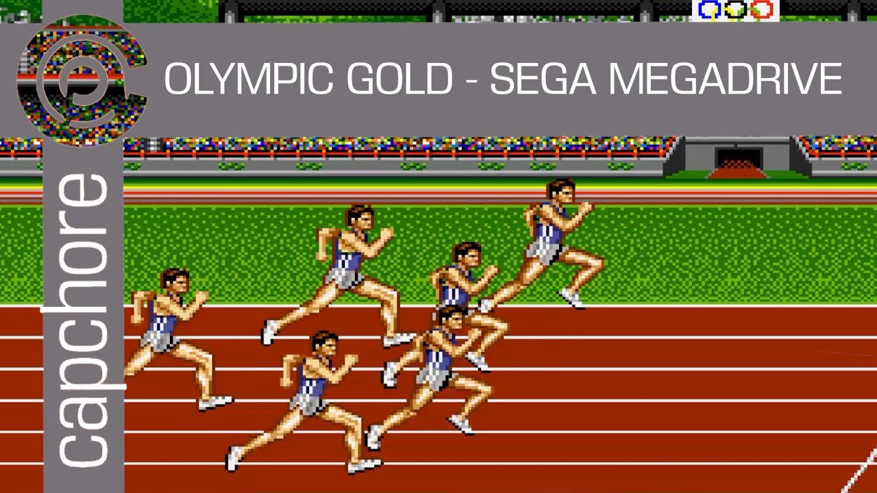 Olympic Gold Sur Sega Mega Drive - Version PAL, En Boîte, Bon état De Fonctionnement