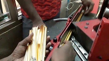 Frame cutting machine