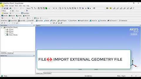 HOW TO IMPORT MODEL IN ANSYS FLUENT