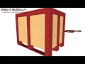 Montage d'une caisse en bois et panneaux OSB
