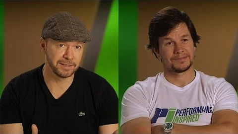EXCLUSIVE: Mark and Donnie Wahlberg Compete Agains...