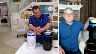 Homedics Total Clean 5-in-1 Tower Air Purifier and UV-C Light on QVC