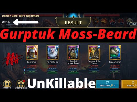 Gurptuk Fusion Unkillable Clan Boss Guide I Raid Shadow Legends Youtube