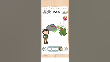 Brain Test 3 Level 53 Walkthrough #shorts