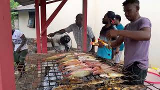 Bakar Ikan Dlm Rangka Makan Sumbang Panitia Raker Ll Klasis Gki Port Numbay