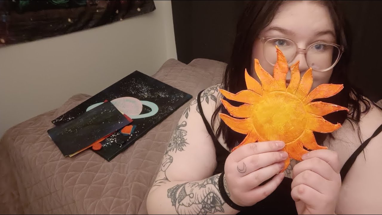 ASMR SUOMI - Esittelen taideprojekteja