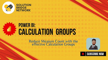 Power BI Calculation Groups Made Easy: Streamlining KPIs with Less DAX!