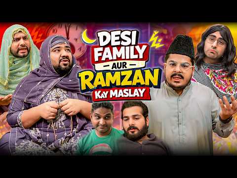 Desi Family Aur Ramzan Kay Maslay | Unique MicroFilms | Comedy Skit | Ramadan 2026 thumbnail