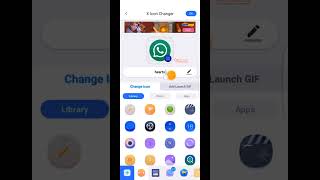 How to change Launcher icons in Fouad Whatsapp 2023 | #short ##youtubeshorts screenshot 4