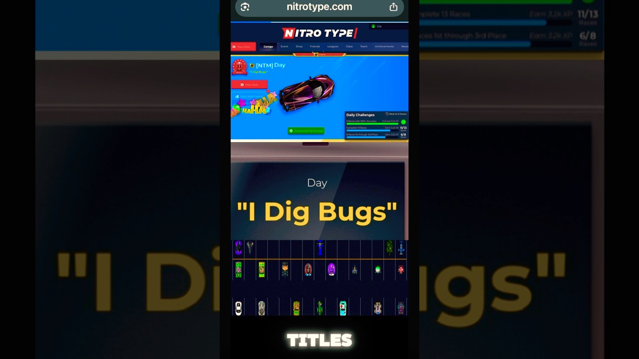 How I got one of the RAREST titles in Nitro Type.. 