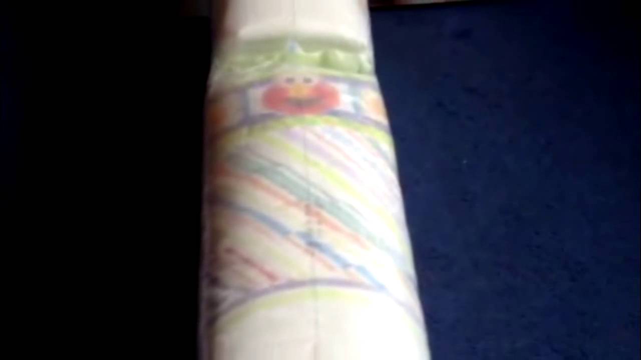 wearing pampers cruisers size 7