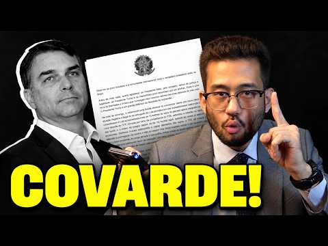 FLÁVIO BOLSONARO se DECLAROU PRESIDENTE do BRASIL