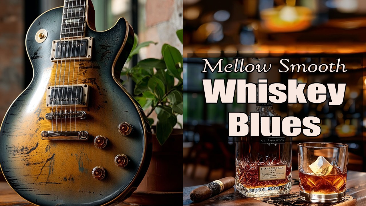 Mellow Smooth Whiskey Blues #008 | Instrumental Slow Blues Guitar
