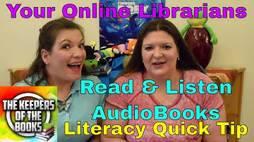 Why you Should Read & Listen to an Audiobook at the Same Time | Literacy Quick Tip