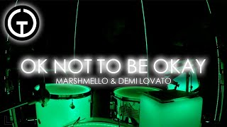 OK Not To Be OK - Marshmello &amp; Demi Lovato (Light Up Drum Cover)