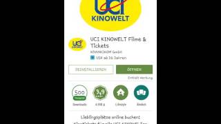 Jan bewertet Apps #2 UCI  Kinowelt filme & tickets