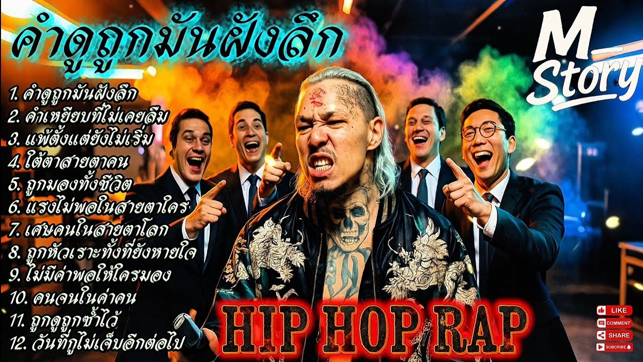 คำดูถูกมันฝังลึก🫵✌🔥รวมเพลงแร๊ป🔥 EP. 291 #raphiphop #rap #hiphop #แร็ปไต้ดิน #rap2025 #trap