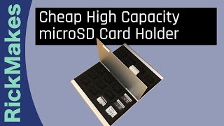 Cheap High Capacity microSD Card Holder