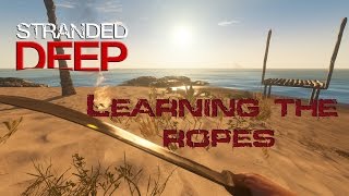 Stranded Deep - Learning The Ropes! (Crafting, Building, Shipwrecks) - Episode 1