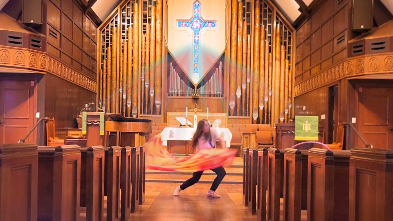 Flow Arts Dance to Mental Health by Moonlight Scorpio with Lyrics