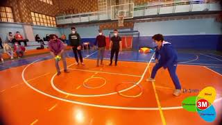 Dribbling game for development of manipulation or object control skills of children #physed