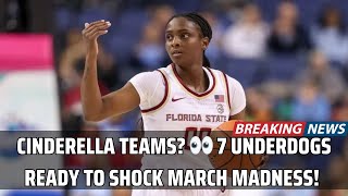 2025 Women’s March Madness: 7 Cinderella Teams Ready to Shock the Bracket! 🏀 । USA TODAY NEWS
