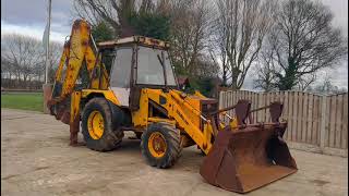 JCB 3CX PROJECT 7 4WD BACKHOE DIGER C/W EXTENDING DIG