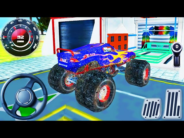 Monster Trucks: Car Wash Games - Apps on Google Play