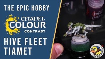 Painting Hive Fleet Tiamet Tyranids with CONTRAST Paints by Citadel