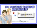 NOT SAYING I LOVE YOU BACK TO BOYFRIEND PRANK pt. 1 || Boyfriend Challenge || Haikyuu Text
