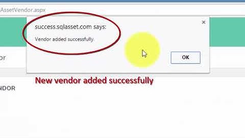 SQL Asset Management System Tutorial 2 General Maintenance