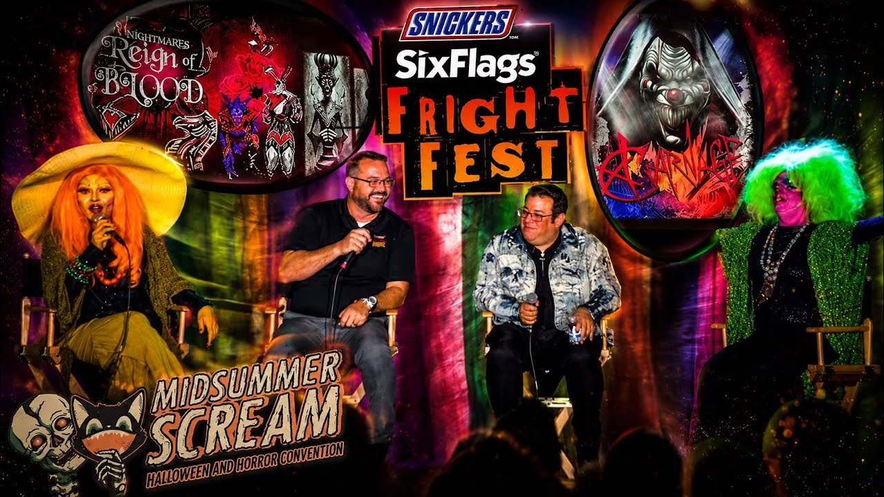 Six Flags Magic Mountain Fright Fest Presentation | Midsummer Scream ...