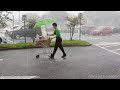 Tropical Storm Cristobal Outter Bands Heavy Rain, Sarasota, FL - 6/6/2020