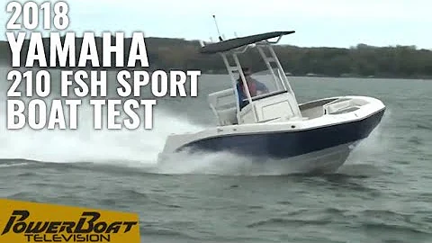 2018 Yamaha 210 FSH Boat Review | PowerBoat TV